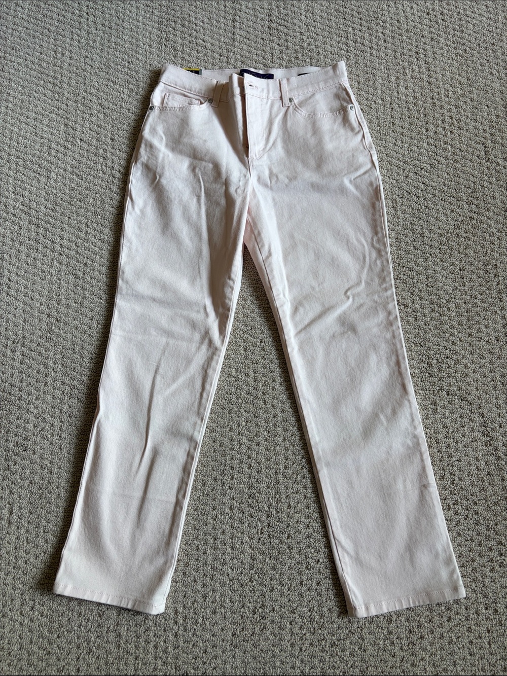 Gloria Vanderbilt Pale Pink Jeans